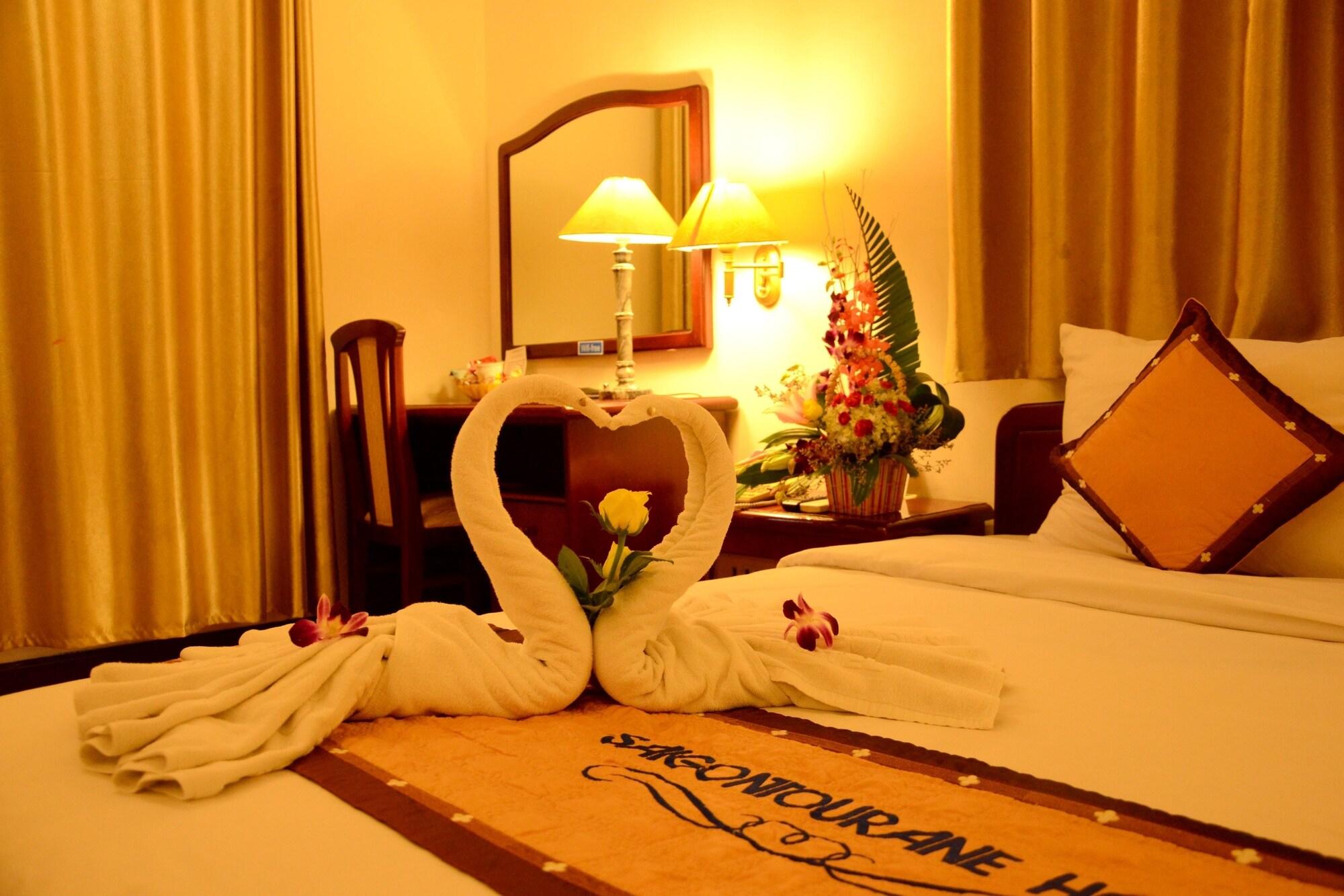Saigon Tourane Hotel Da Nang Bagian luar foto