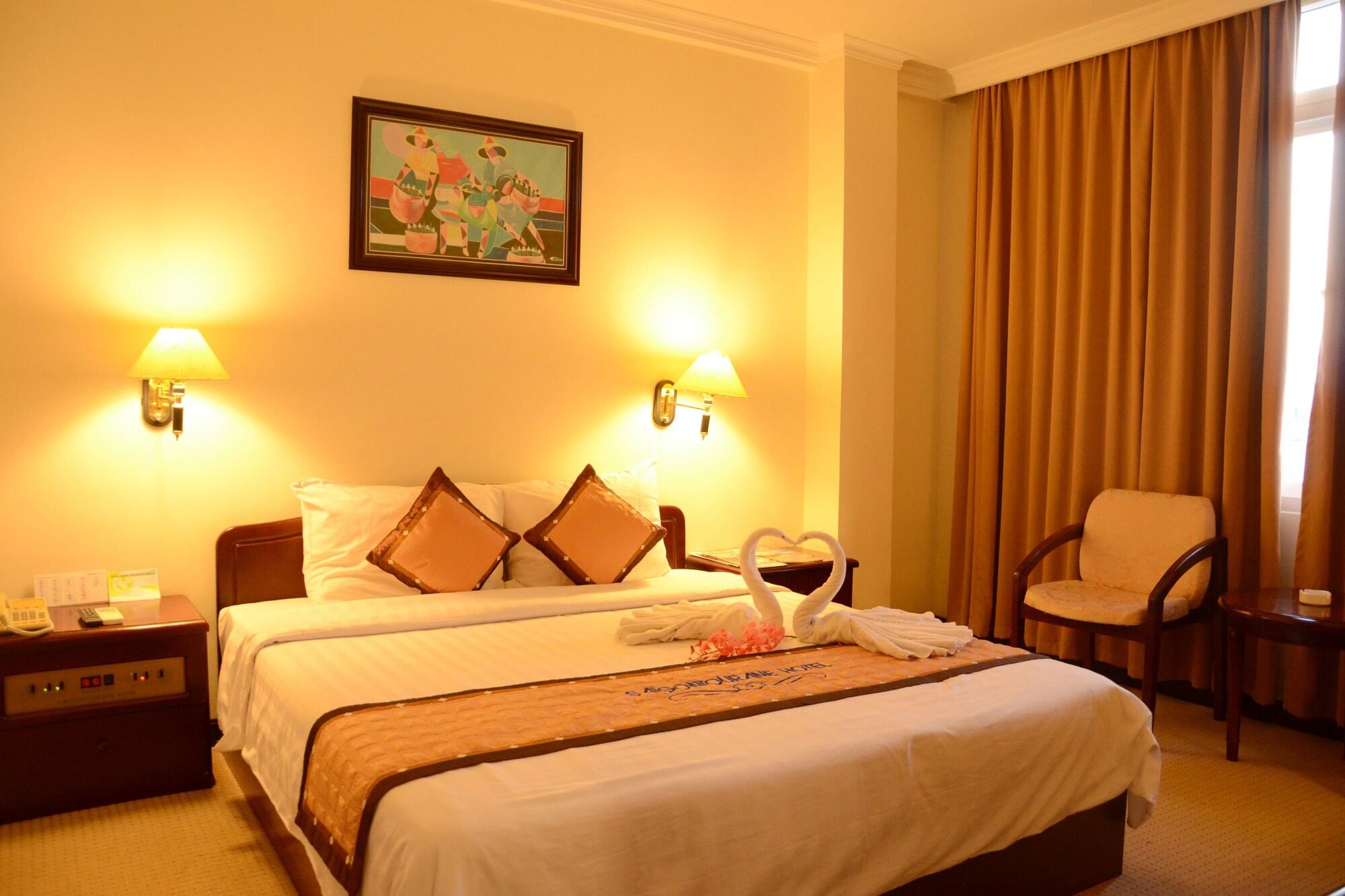 Saigon Tourane Hotel Da Nang Bagian luar foto
